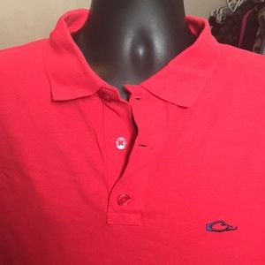 {$10 BUNDLED} DRAKE Red & Blue Polo Shirt